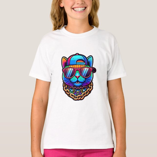 Camiseta Bunte Partykatze (Anverso)