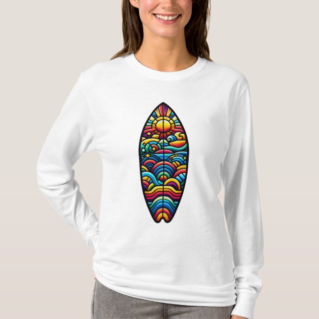 Camiseta Buntes Surfbrett (Anverso)