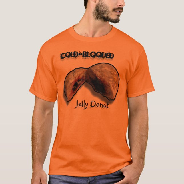 Camiseta Buñuelo de jalea Frío-Blooded (Anverso)