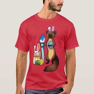Camiseta Buñuelos cutáneos pintando huevos de Pascua