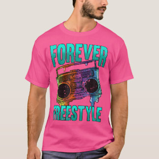 Camiseta Buombox de la vieja escuela para siempre estilo li