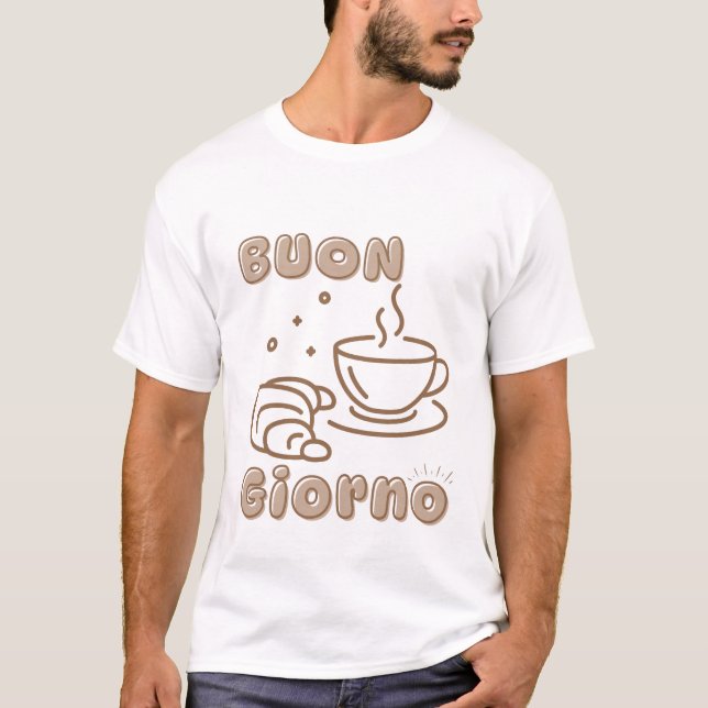 Camiseta Buon giorno (Anverso)