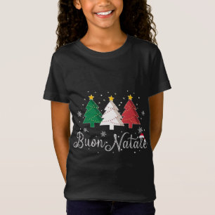 Camiseta Buon Natale Árbol italiano de Navidad - Navidad