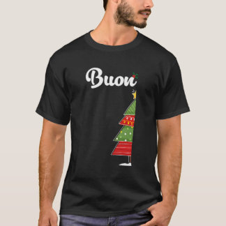Camiseta Buon Natale Pareja De Navidades Feo Y Nuevo