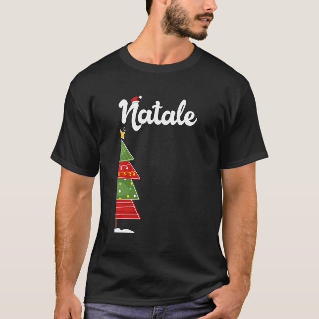 Camiseta Buon Natale Pareja De Navidades Feo Y Nuevo (Anverso)