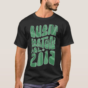 Camiseta Buona Fortuna Dal 2019 4 Anni Compleanno St Patric