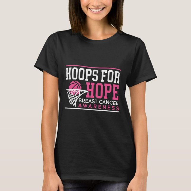 Camiseta Buops For Hope Basketball Player Breaking Cancer A (Anverso)