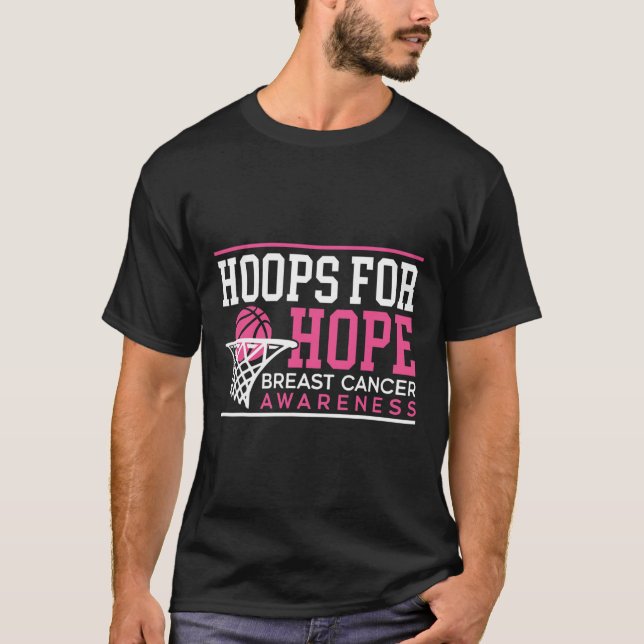Camiseta Buops For Hope Basketball Player Breaking Cancer A (Anverso)
