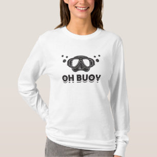 Camiseta Buoy Scuba Buceo Submarinismo Submarinismo Océano 