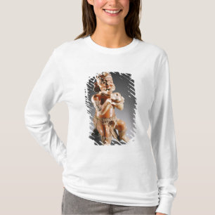 Camiseta Buque bipartito policromo de la efigie, quizás