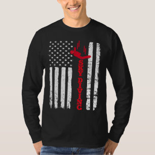 Camiseta Buque De Buceo Ee.Uu. Bandera Americana Buceo Depo