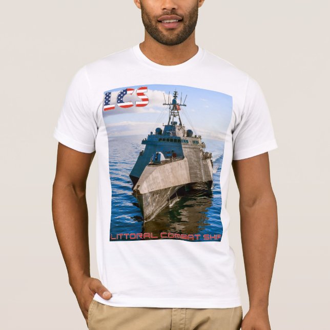 CAMISETA BUQUE DE COMBATE LITORAL – LCS (Anverso)