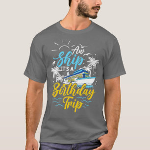 Camiseta Buque de crucero de cumpleaños Voyage Modo Costa d