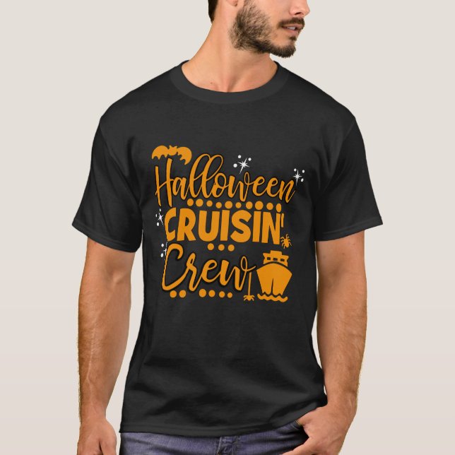 Camiseta Buque de crucero de Halloween (Anverso)