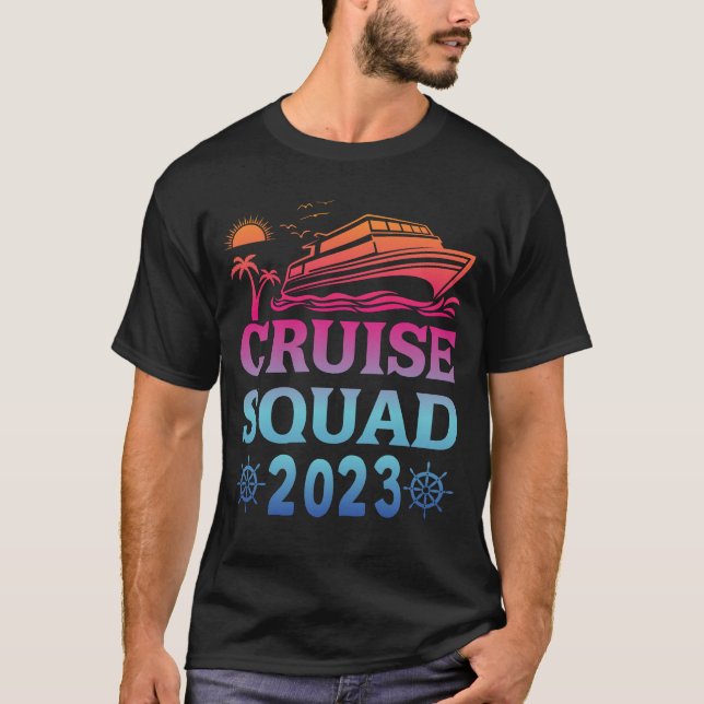 Camiseta Buque de crucero divertido (Anverso)
