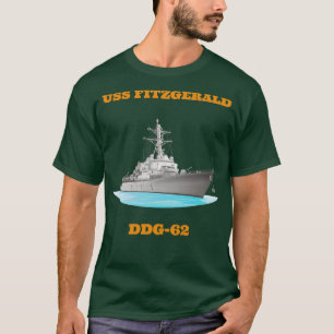 Camiseta Buque de Destrución Fitzgerald DDG62