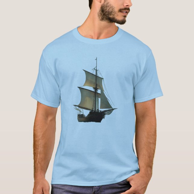 Camiseta Buque de navegación (Anverso)