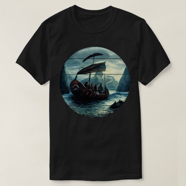 Camiseta Buque de Viaje 2 (Diseño del anverso)