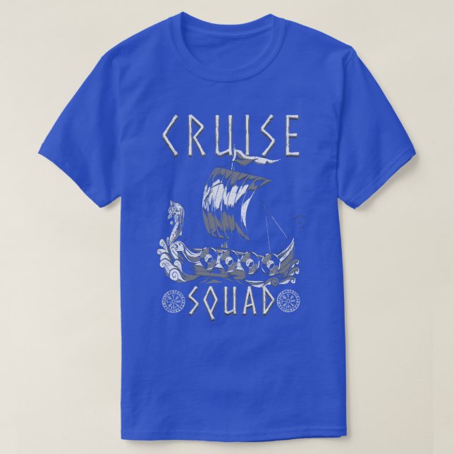 Camiseta Buque de Viking Nord Escuadrón de Cruceros (Diseño del anverso)
