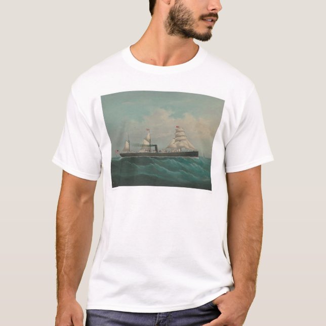 Camiseta Buque del envío la ciudad de Río de Janeiro (1260) (Anverso)