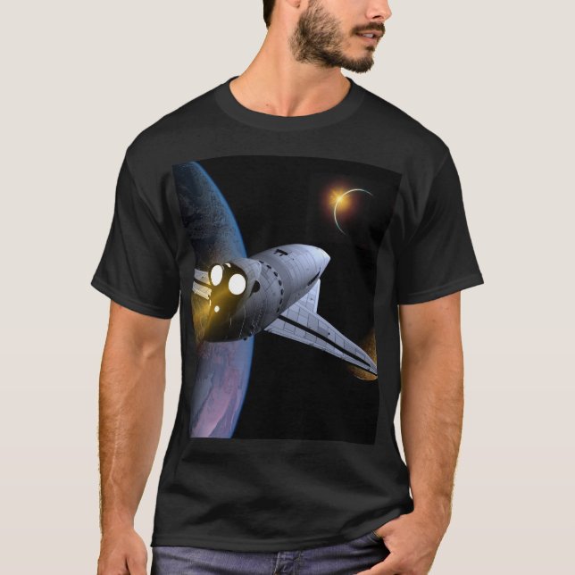 Camiseta Buque espacial (Anverso)