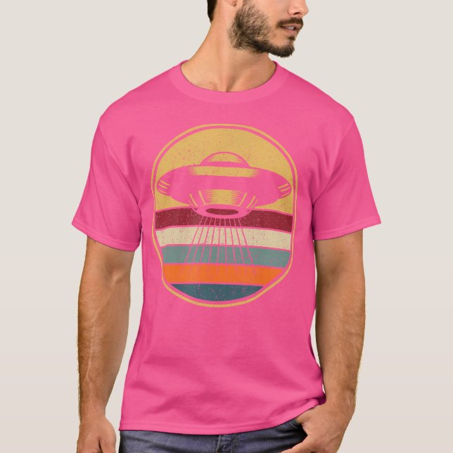 Camiseta Buque espacial Retro Alien Ufo - Extraterrestre Vi (Anverso)