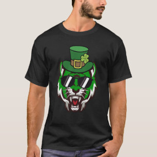 Camiseta Buque gruñendo gafas de sol de tigre de Bengala ab