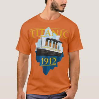 Camiseta Buque Titanic Vintage CruisVessel 1912