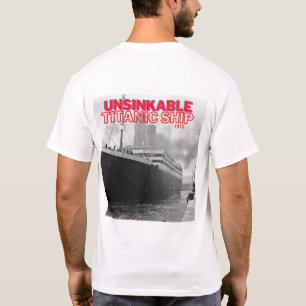 Camiseta Buque Titanico sin hundir