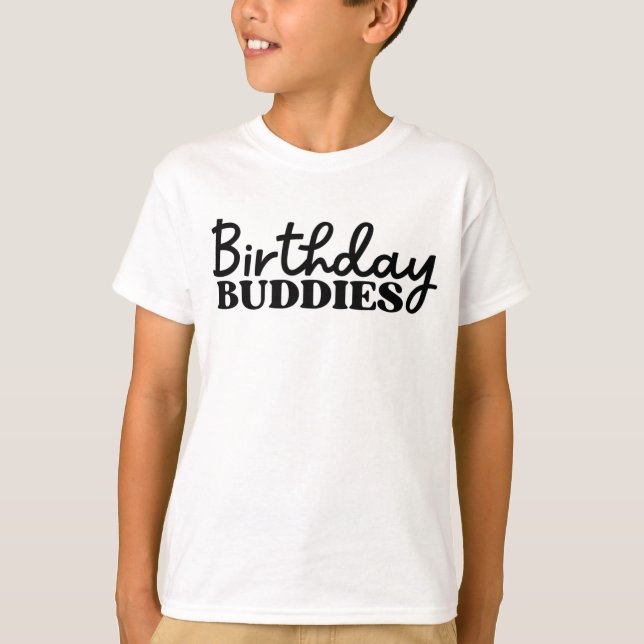 Camiseta Buques de cumpleaños (Anverso)