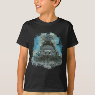 Camiseta Buques de guerra WW2 Bismarck Flota Naval de Battl