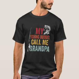 Camiseta Buques de pesca favoritos llaman al abuelo Fisherm