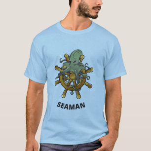 Camiseta Buques De Ruedas Y Opulpo
