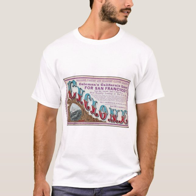 Camiseta Buques de vela Clipper 1900 (Anverso)