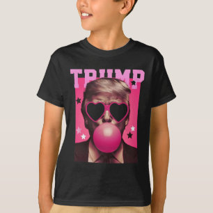 Camiseta Burbblegs Trump: Navidades de la goma de mascar ro
