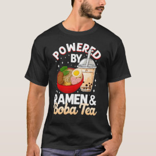 Camiseta Burbuja alimentada por fideos de té Ramen y Boba