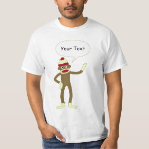 Camiseta Burbuja cómica adaptable del discurso del mono de