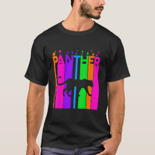 Camiseta Burbuja de arcoiris animal con silueta