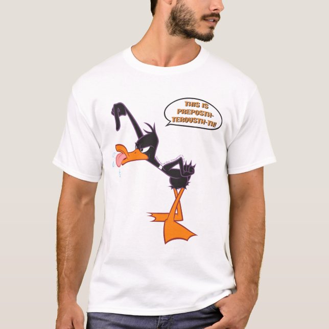 CAMISETA BURBUJA DE DIÁLOGO DE PATITO DAFFY™ (Anverso)