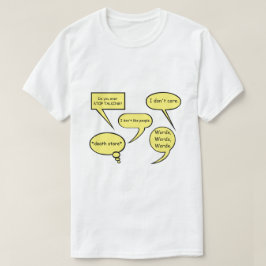 CAMISETA BURBUJA DE DISCURSIÓN INTJ