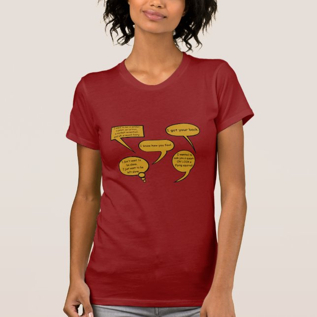 CAMISETA BURBUJA DE EXPRESIÓN DE ENFP (Anverso)