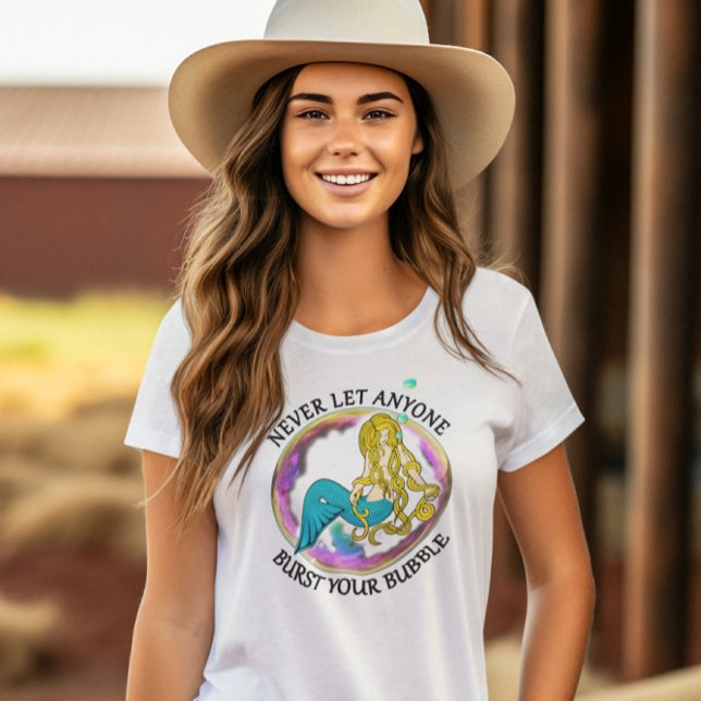 Camiseta Burbuja de Sirena (Subido por el creador)