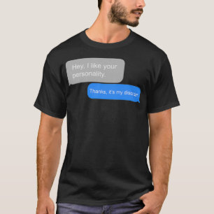 Camiseta burbuja de texto gracias3