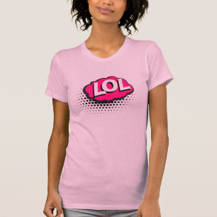 Camiseta Burbuja de texto LOL de cómic