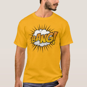 Camiseta Burbuja del arte del cómic