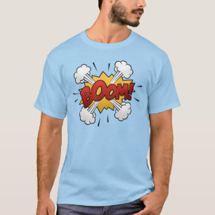 Camiseta Burbuja del boom del libro de historietas