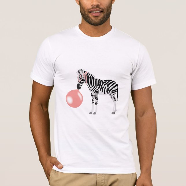 Camiseta Burbuja Gum Zebra (Anverso)
