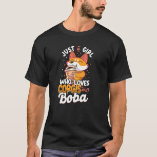 Camiseta Burbuja, sólo un Chica que ama a Corgis