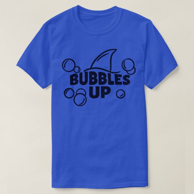 Camiseta Burbujas arriba (Diseño del anverso)