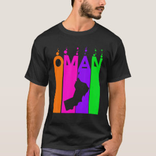 Camiseta Burbujas coloridas de Omán